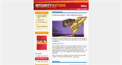 Desktop Screenshot of olinintegrity.com